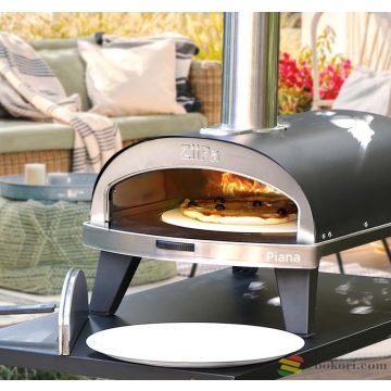 Ziipa Pizza oven Piana-Carbon
