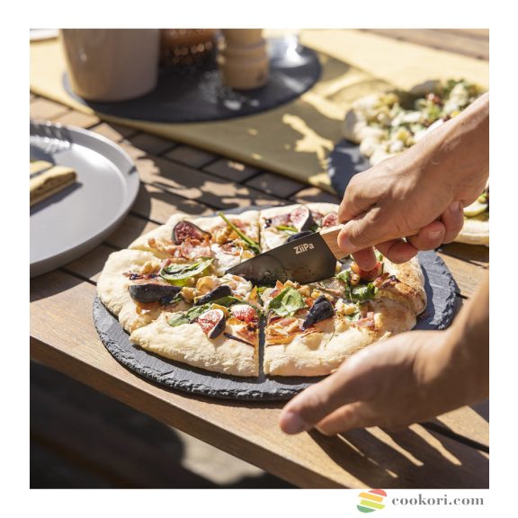 ZiiPa Pizza szeletelő kés vágókerékkel ZiiPa Pizza szeletelő kés vágókerékkel