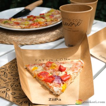 ZiiPa Pizza szelet tálca, 12db-os